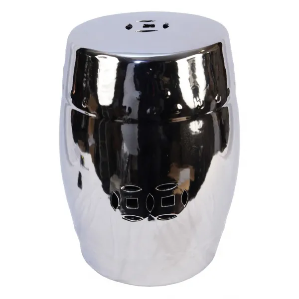 Chinese Stool Silver 46cm