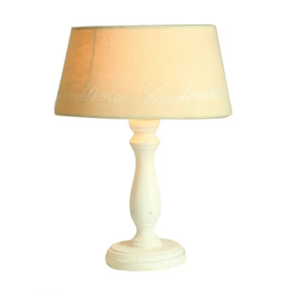 Vintage Cream Shade table Lamp 34cm