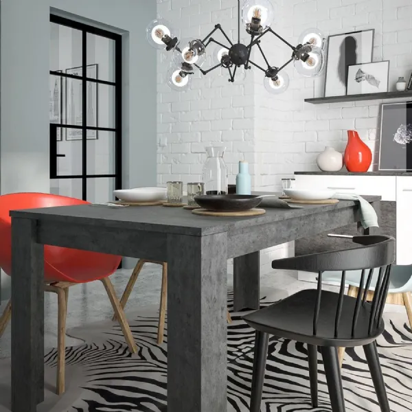 Dark Wood 160 to 200cm Rectangular Extending Dining Table