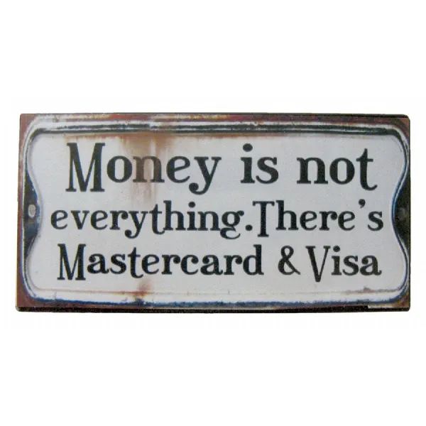 Metal Magnet Plaque 