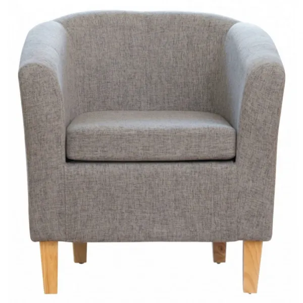 Plain Coloured Fabric Tub Chairs