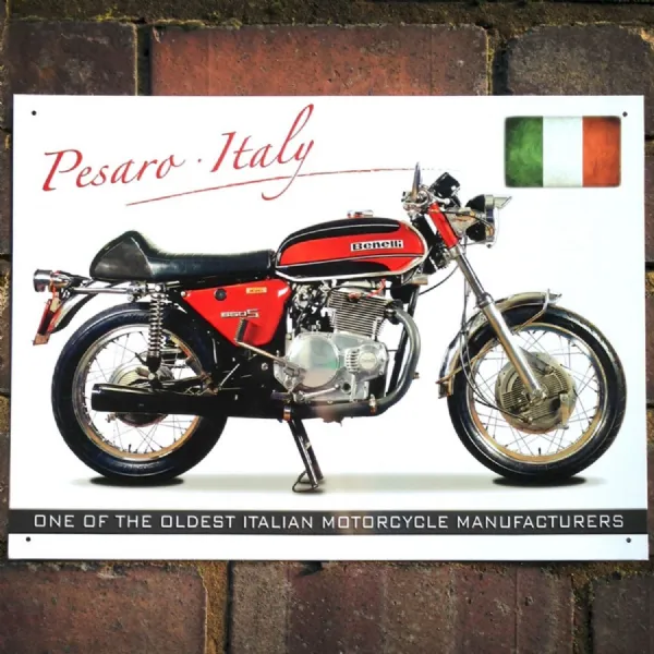 Benelli Tornado 650 Metal Sign 41cm