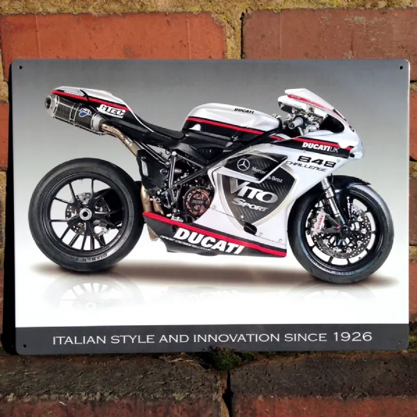 Ducati 848 Evo Metal Sign 41cm