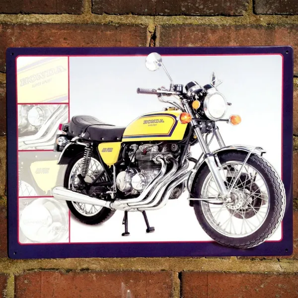 Honda 400 Four Metal Sign 41cm