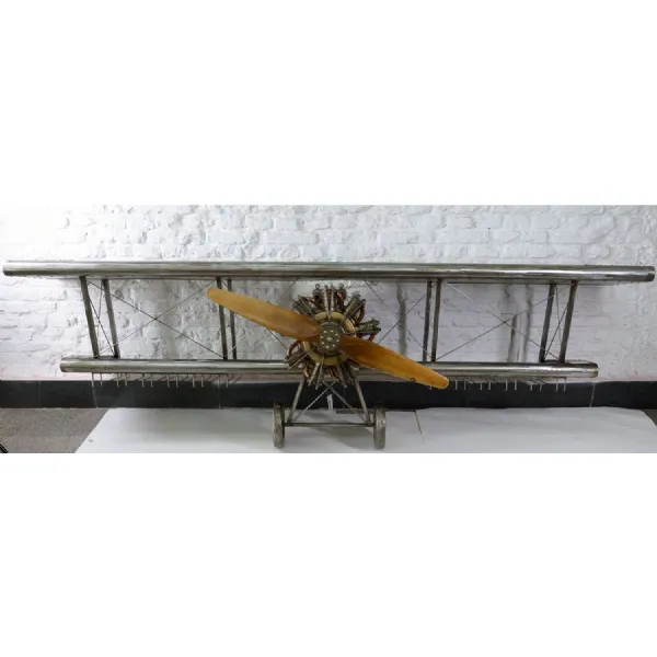 Giant Plane Wine Shelf Decoration Metal 310cm