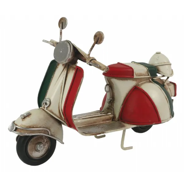 Red White & Green Scooter 18cm