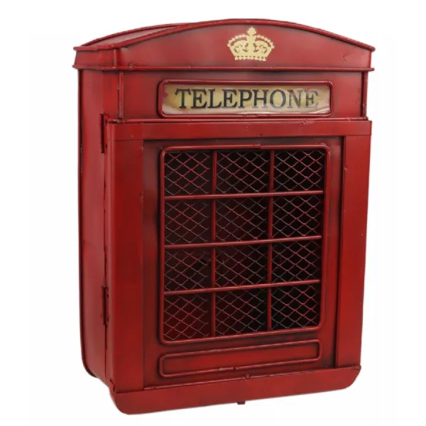Telephone Wall Mounted Key Box 26cm
