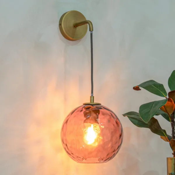 Emily Pink Glass Shade