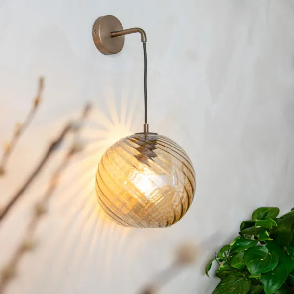 Bronze Wall Lamp (Fitting Only)