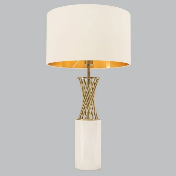 Rylan White Table Lamp