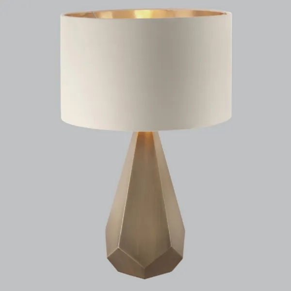 Lance Antique Brass Table Lamp