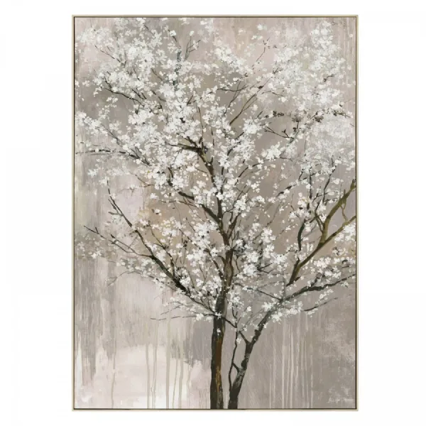 Blossom Breeze Framed Canvas