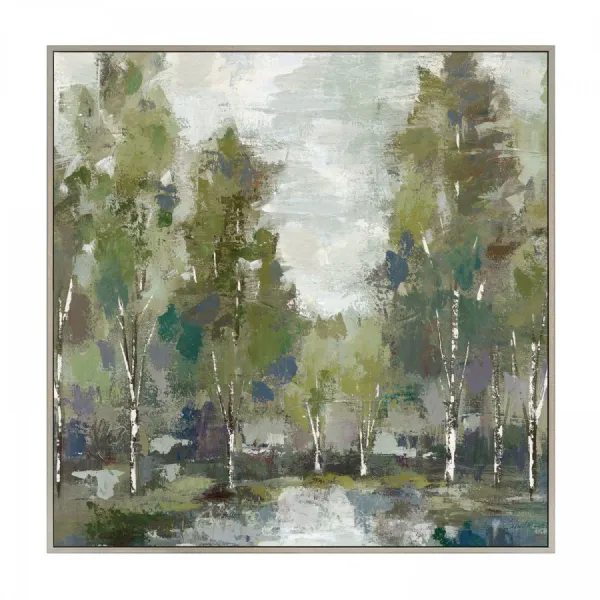 At Dawn Framed Canvas
