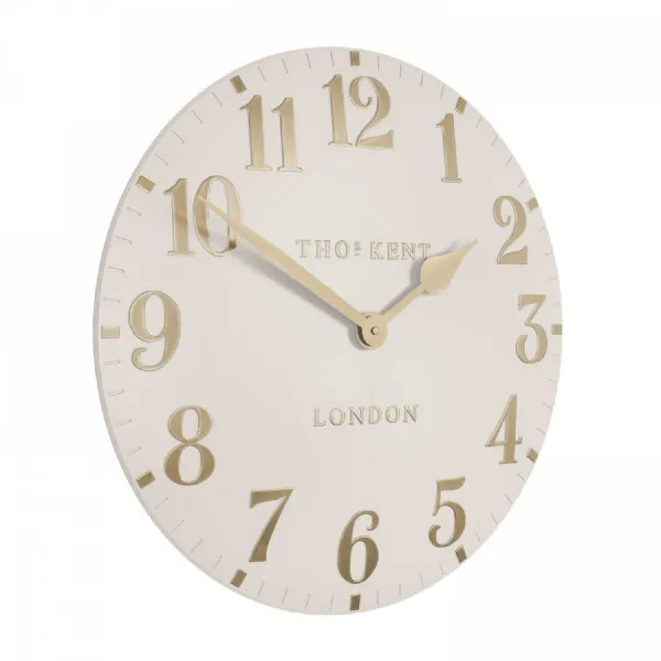 20 inches Wall Clock Oatmeal