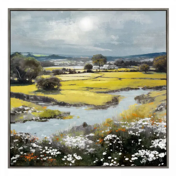 Summer Splendour Framed Canvas