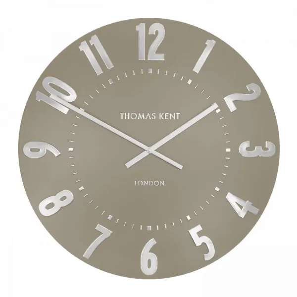 20 inches Wall Clock Mocha
