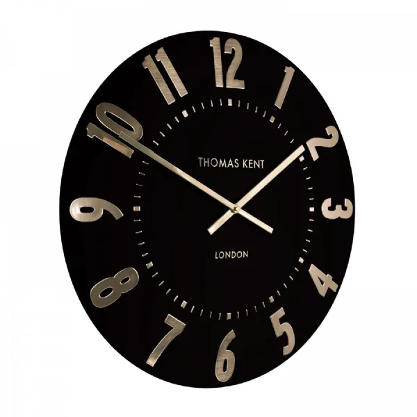 20 inches Wall Clock Noir