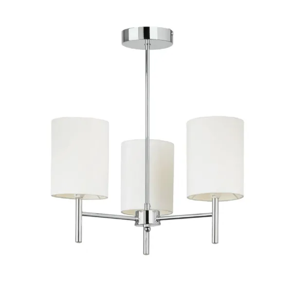 Brio Ceiling Lamp Chrome