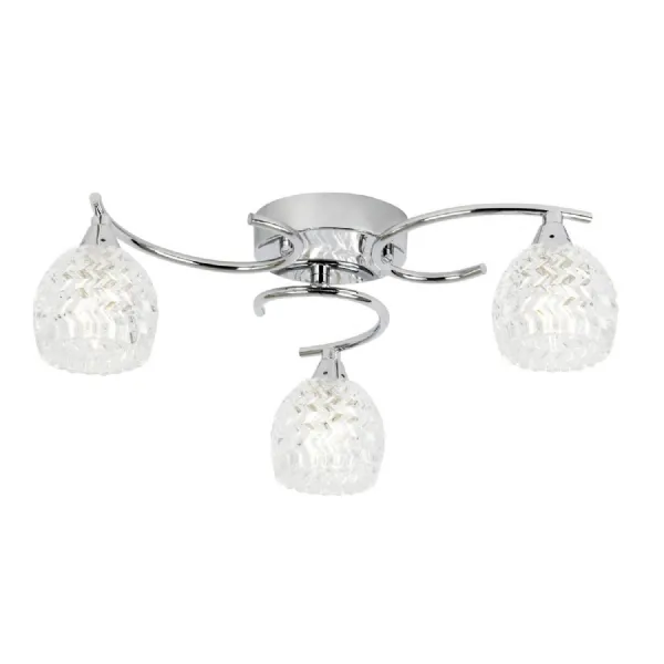 Boyer 3 Ceiling Lamp Chrome