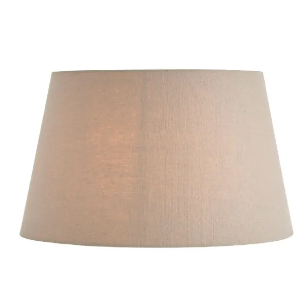 Grey Faux Linen Shade