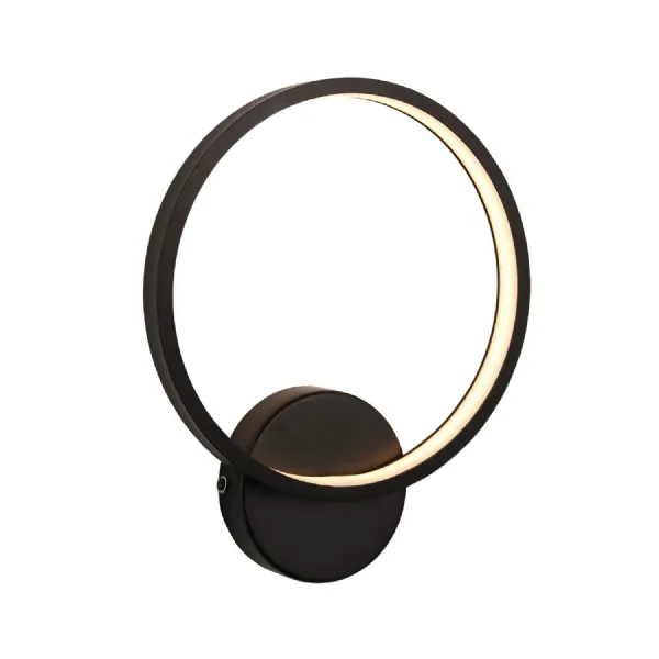 Kieron Outdoor 1 Wall Light Black