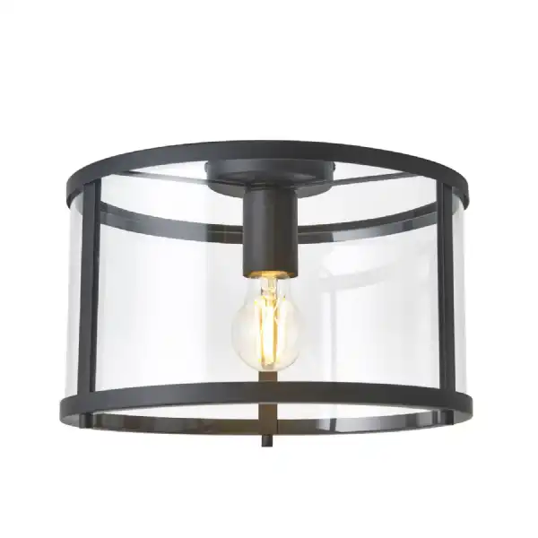 1 Ceiling Light Black