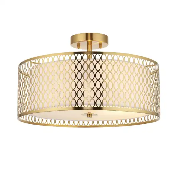Gold White Ceiling Lamp GoldWhite