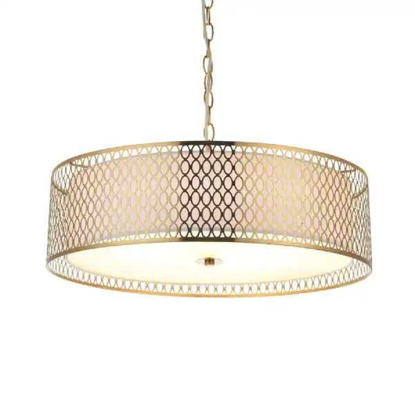Gold White Pendant Light GoldWhite