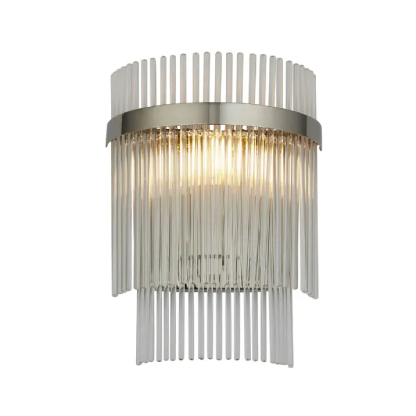 1 Wall Light Bright Nickel