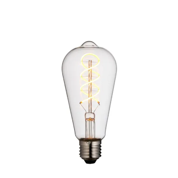 Twist E27 LED Pear 4W LED Warm White