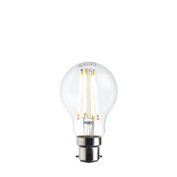 B22 GLS LED Filament Glass Bulb