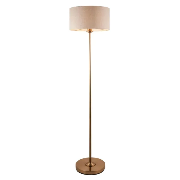 Floor Lamp Vintage Brass