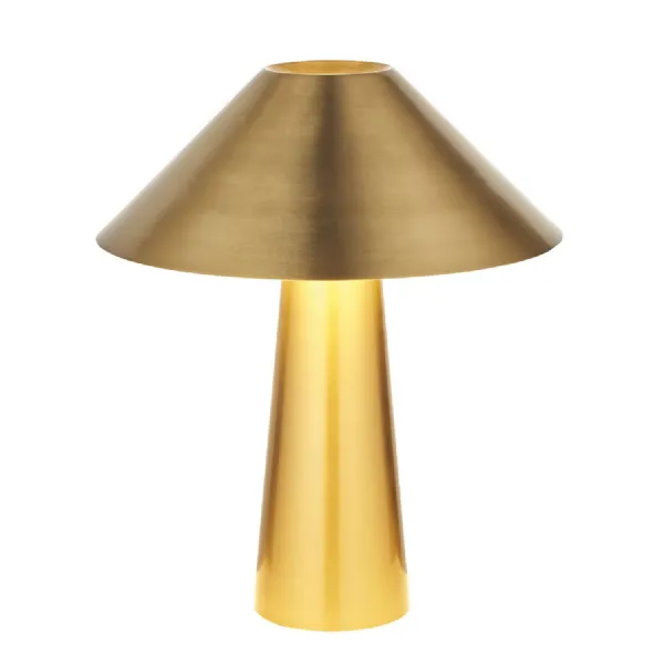 Isak Table Lamp Brushed Aged Brass