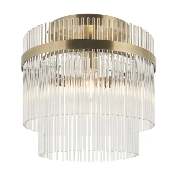 Marietta Ceiling Light Antique Brass