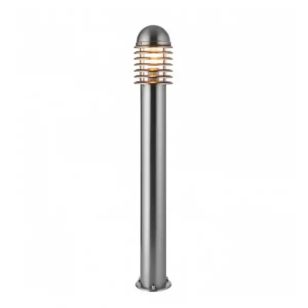 Large Polished Chrome Floor Lamp with LED Lamps