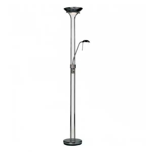 Floor Lamp Black Chrome