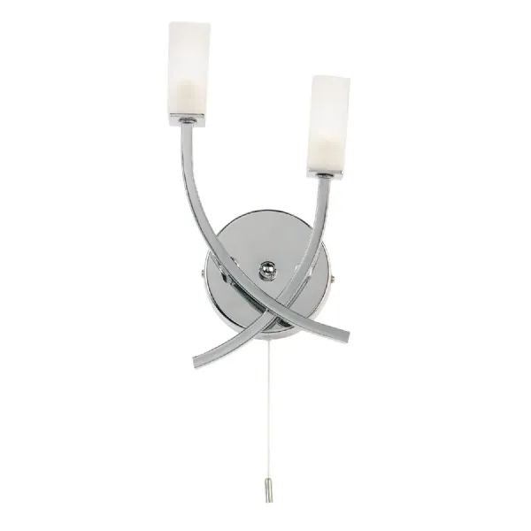 Havana Wall Light Chrome 290x135mm