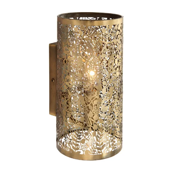 Secret Garden Wall Light Antique Brass