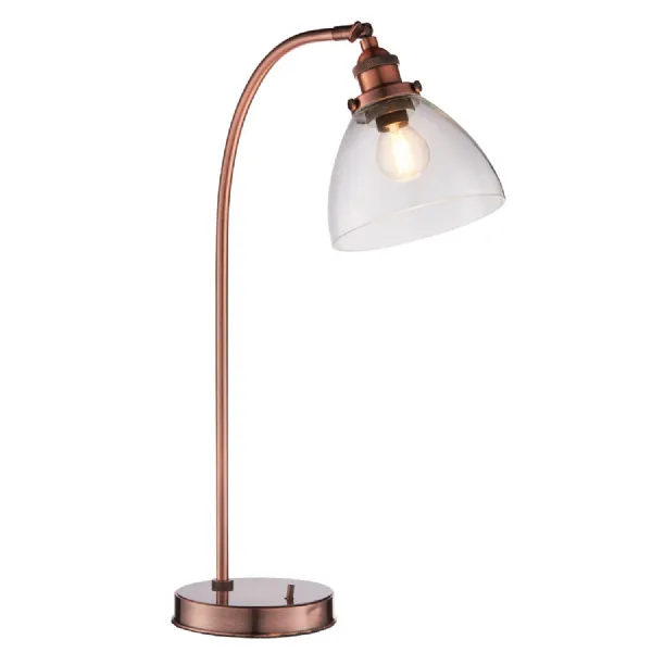 Hansen Table Lamp Aged Copper