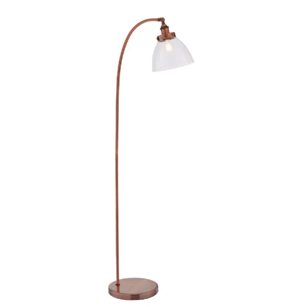 Hansen Floor Lamp Aged Copper