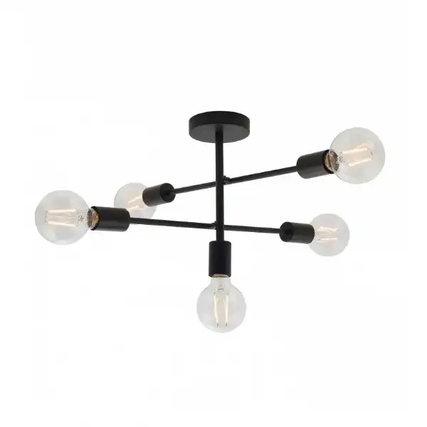 5 Ceiling Lamp Black