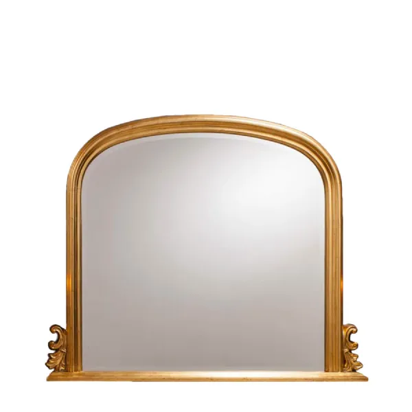Gold Overmantel Mirror