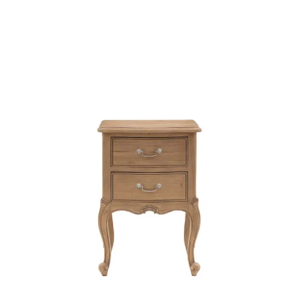 Chic Bedside Table Weathered 470x400x695mm