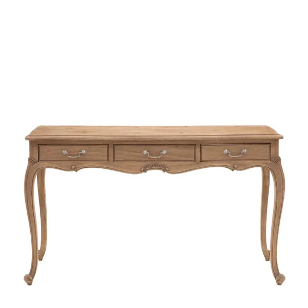 Weathered Wood French Style Dressing Table