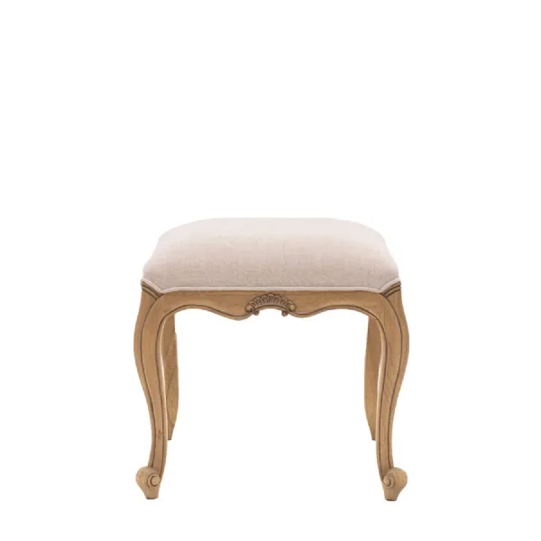 Chic Dressing Stool Weathered 470x450x400mm