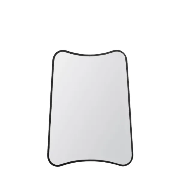 Kurva Rectangle Mirror Black 610x810mm
