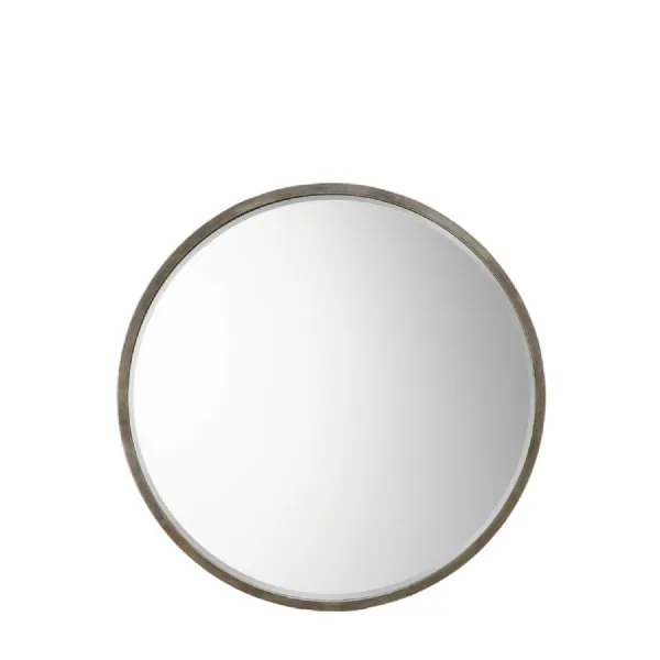 Higgins Round Antique Silver 800x800mm