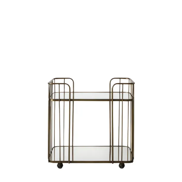 Verna Drinks Trolley Bronze 750x457x787mm