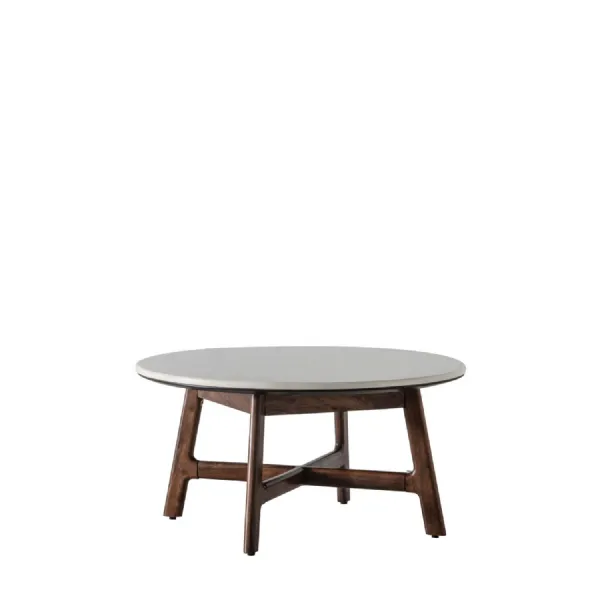 Barcelona Round Coffee Table 800x800x400mm