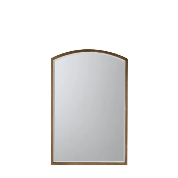 Higgins Arch Mirror Antique Gold 600x900mm